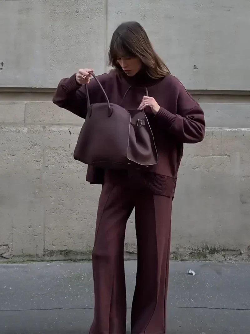 Aurora - Conjunto a juego de corte holgado