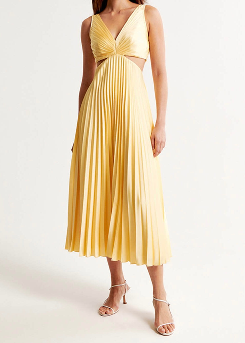 Laia | Vestido Largo Plisado